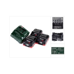 Metabo BASIC SET 3 X LIHD 40 AH Li-ion 4Ah – Powerful, Reliable, and Efficient Battery Solution for All Your Needs!